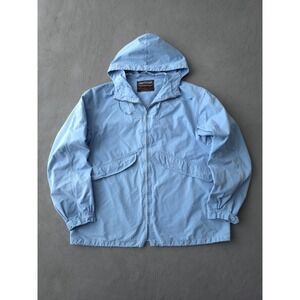 Vintage 1960s Fritsch & Co. Protector Baby Blue Mountain Parka Windbreaker M